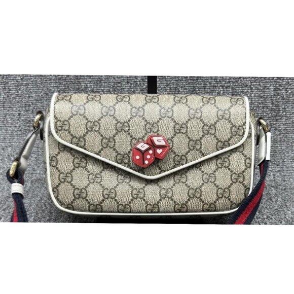 Gucci Leather Shoulder Bag 770-082225 - Picture 1 of 10